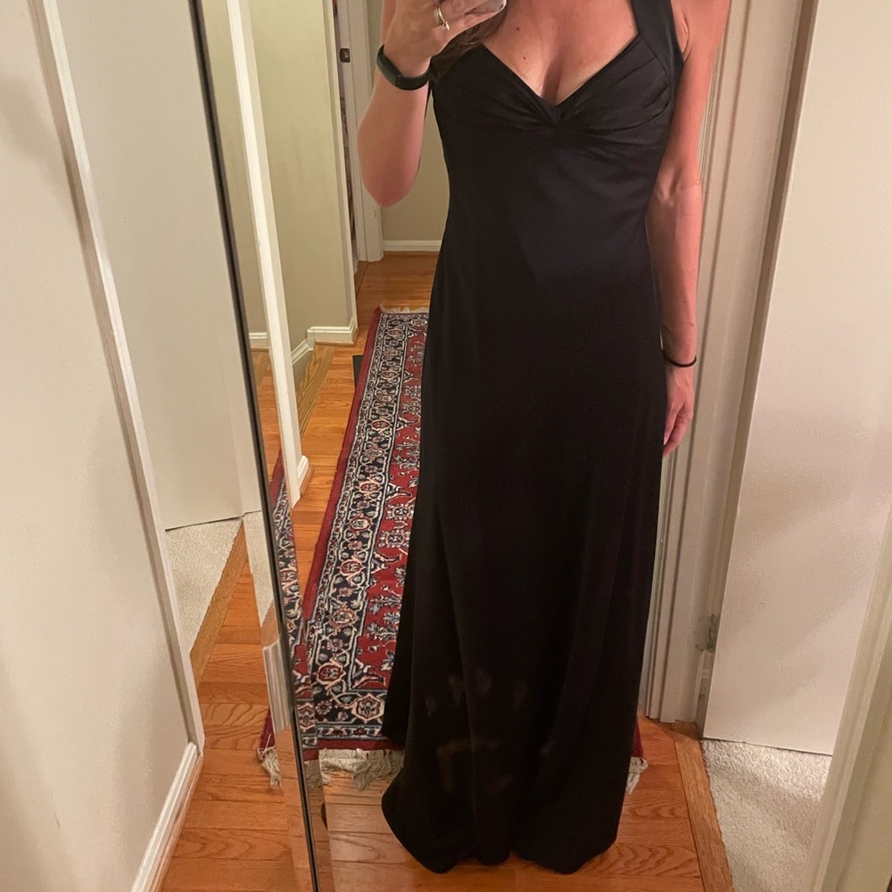 Black Calvin Klein Gown